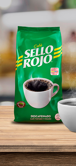 Línea de Cafés Funcionales Sello Rojo