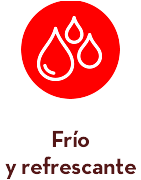frio y refescante